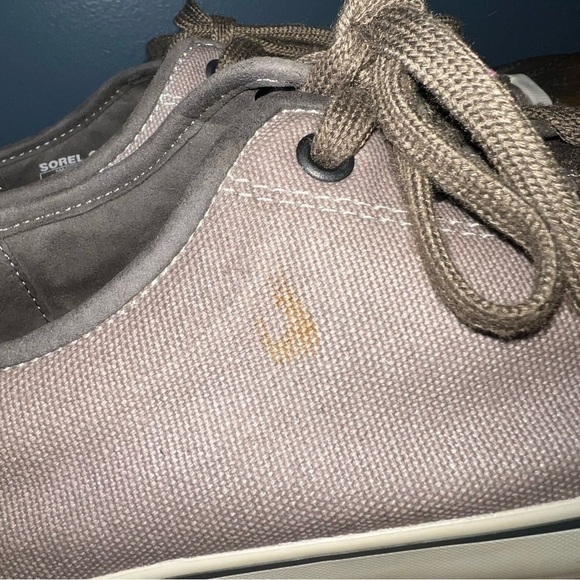 Sorel Sentry Dune Canvas Sneakers - Picture 9 of 9